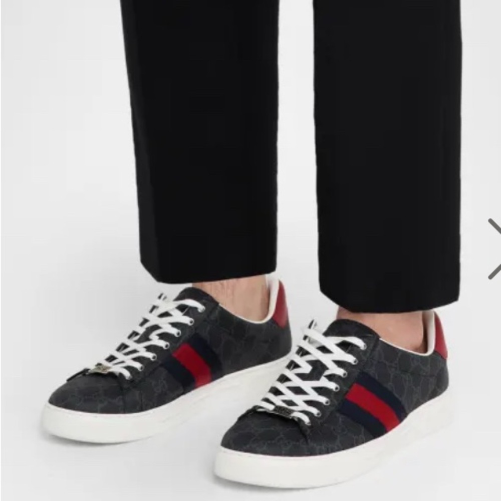 Gucci Ace Low-Top sneakers with web